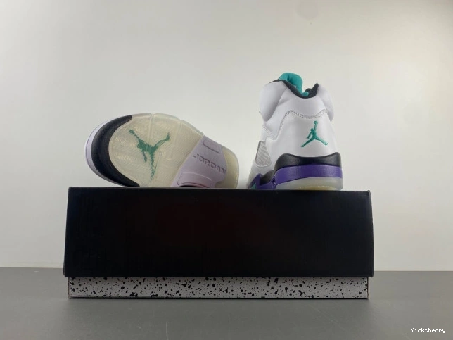 Kick Theory 136027-108 Grape 5 Air Jordan (2013) Retro 0820